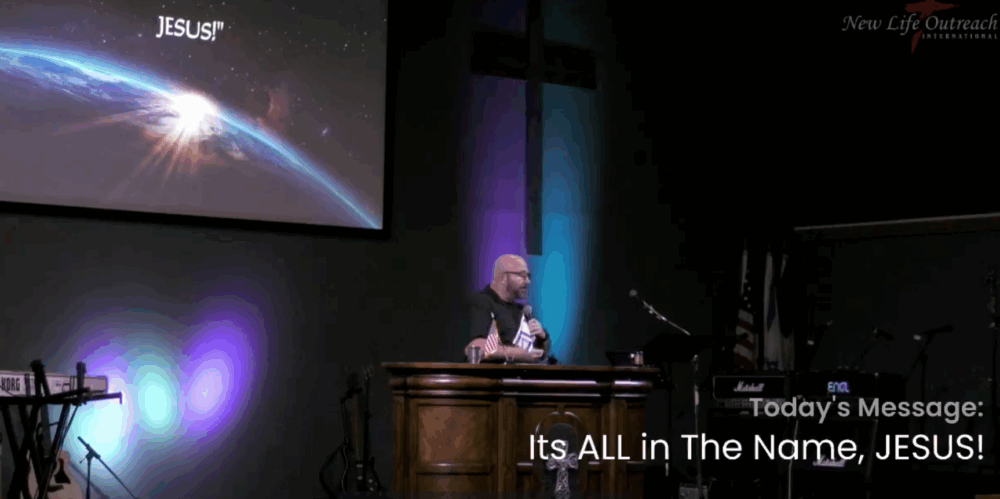 'It's ALL in the Name - JESUS Image