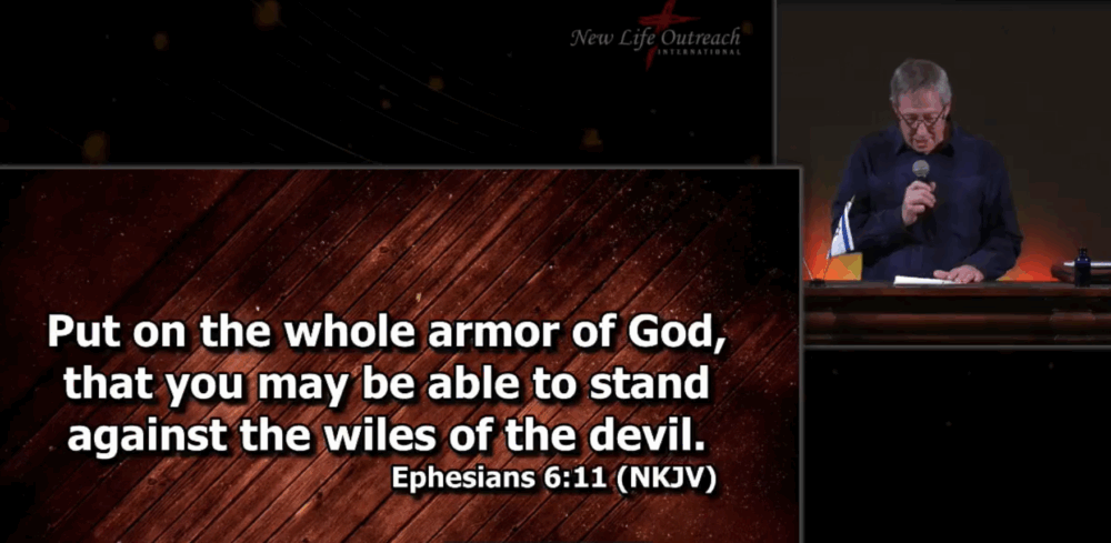 Put on the Full Armor of God - and KEEP it on Image